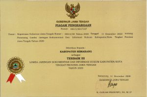 Tingkat Provinsi - Terbaik III 2020_1