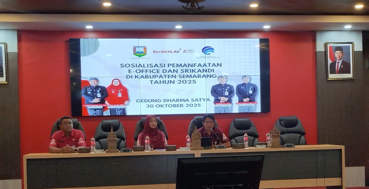 Sosialisasi Pemanfaatan Penggunaan E-OFFICE dan SRIKANDI